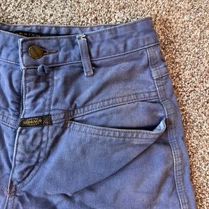 Marithe Francois Girbaud | Ladies High-Rise Vintage Blue Shorts size 3/4